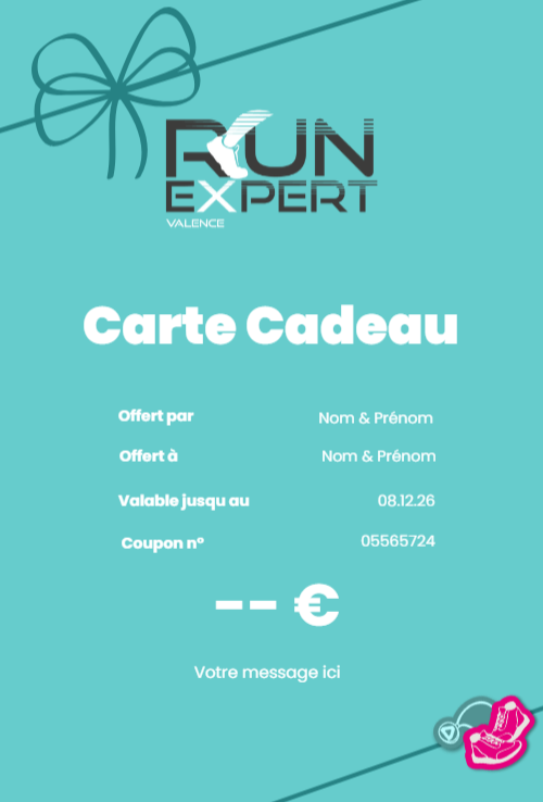 Run Expert Carte Cadeau modèle 5
