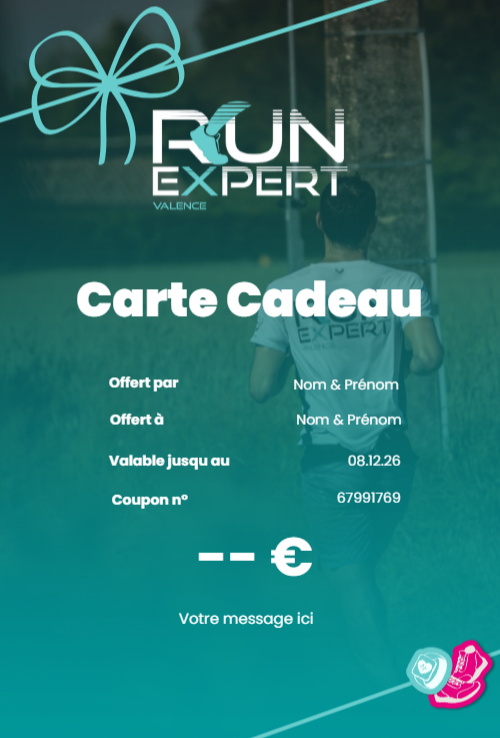 Run Expert Carte Cadeau modèle 4